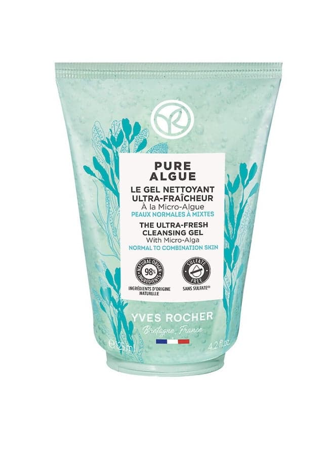 PURE ALGUE Ultra-Fresh Gel Cleanser 125ML - Image 1