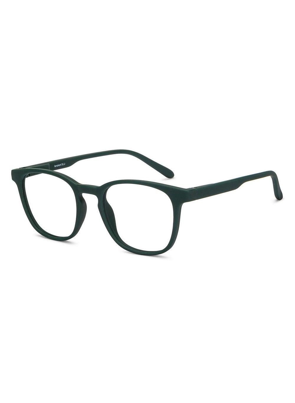 Lenskart Hustlr Blu: Peyush Bansal's Military Green Computer Glasses - Image 1