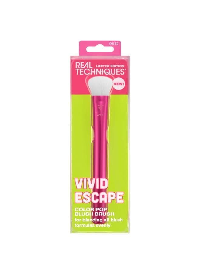 RT Color Pop Blush Brush Vivid: Luxe Application - Image 1