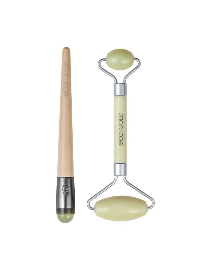EcoTools Jade Roller Duo: Revitalize Your Skin - Image 1