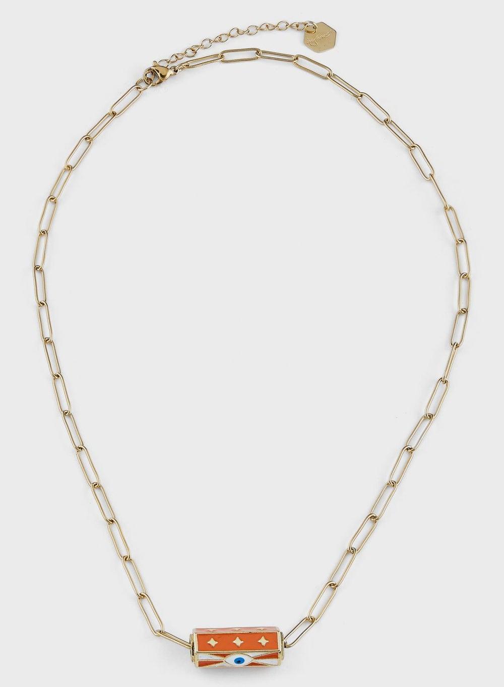 Lady Mauve THEIA EYE CAPSULE Elegant Necklace for Women - Image 1
