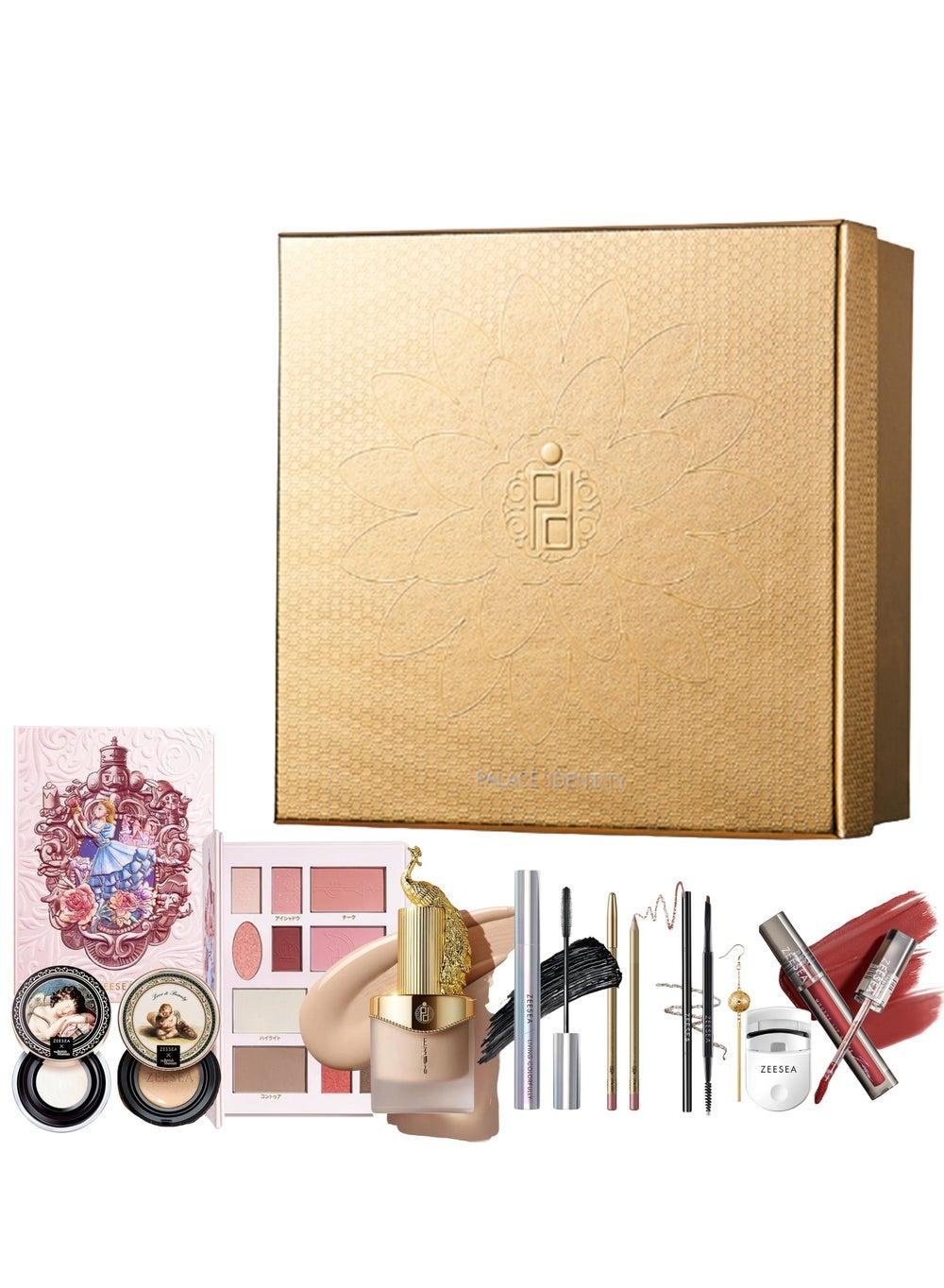 ZEESEA Gold Holiday Elegance Set – 10 Premium Beauty Treasures - Image 1