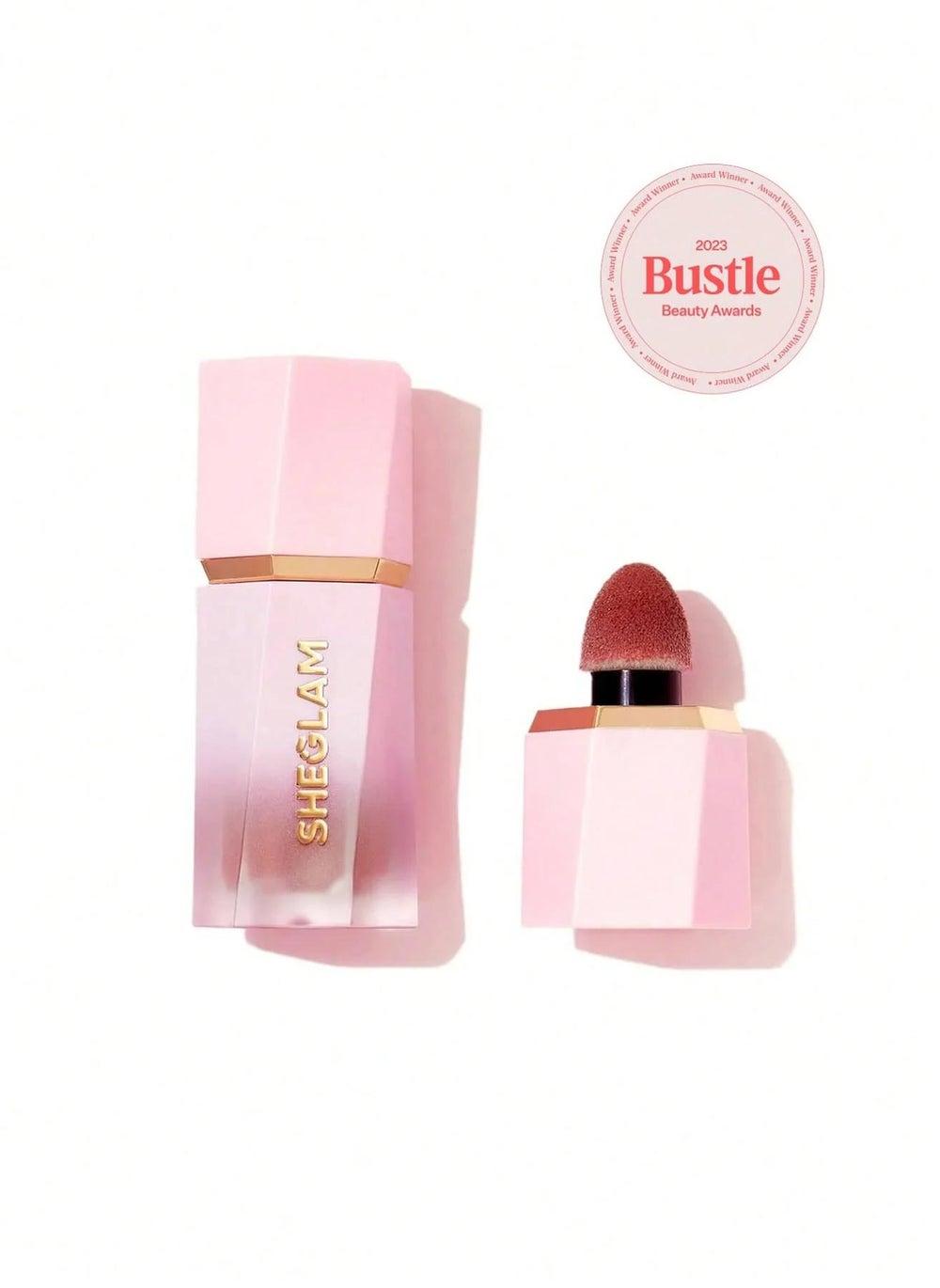 Swipe Right Winter Pink Brown Matte Liquid Blush - Image 1