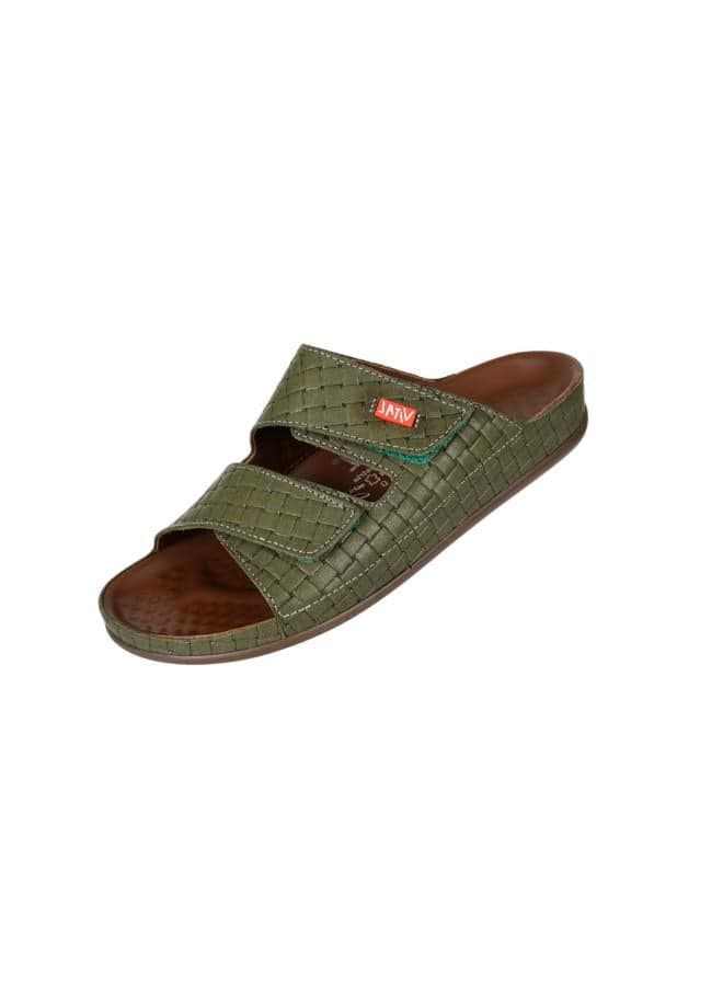 Vital Mens Maxi Antik 0958B Green Sandals - Comfort Meets Style - Image 1
