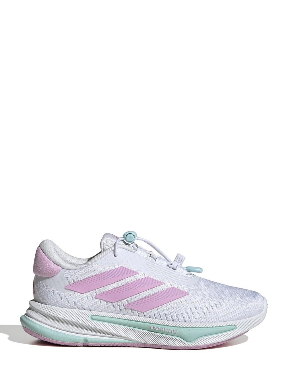 Supernova Jr4343 Girls Running Shoe in FTWWHT/BLILIL/HALMIN - Image 1