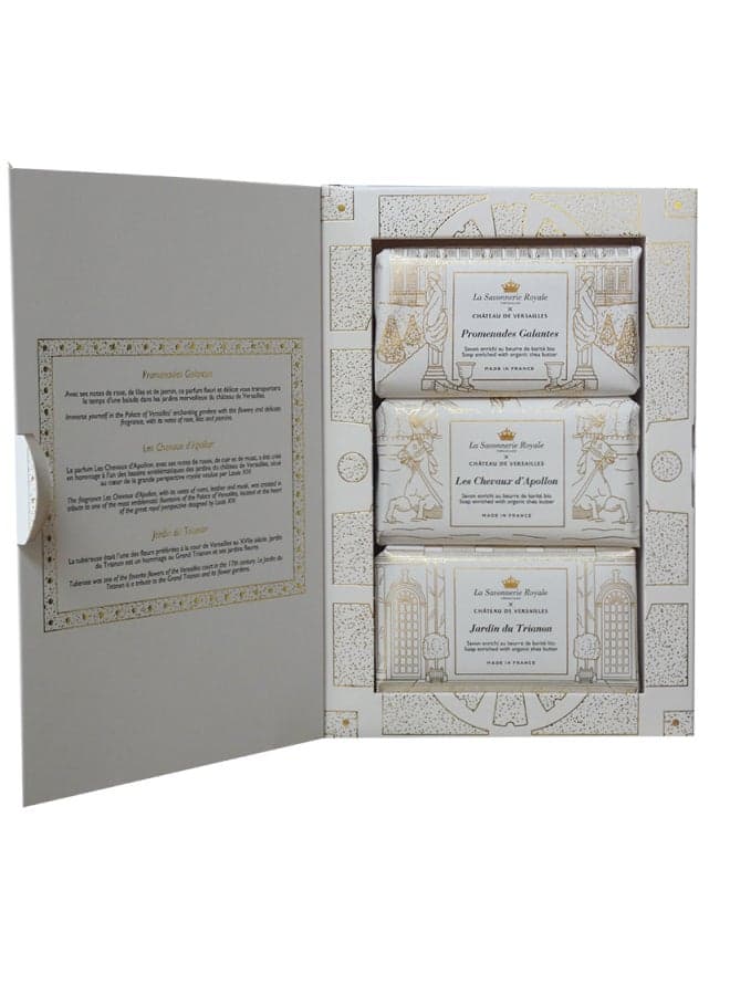 Versailles Palace Collection - Luxurious Trio Soap Set - Image 1