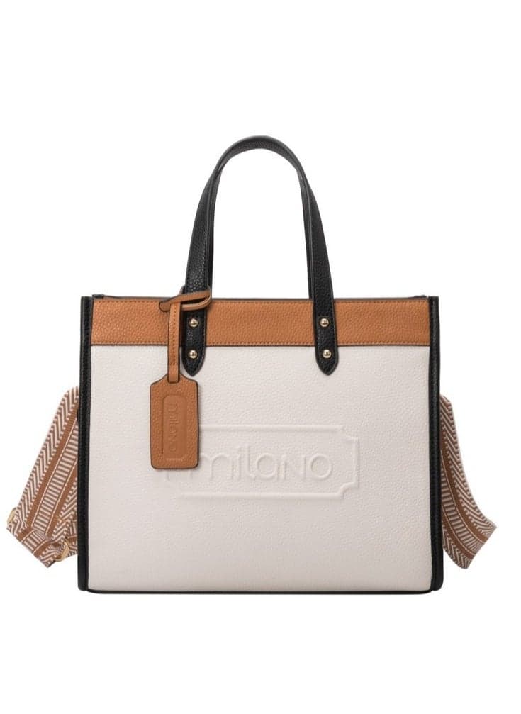 Elegant PHILOMENA Milano Tote Bag - Timeless Cream - Image 1