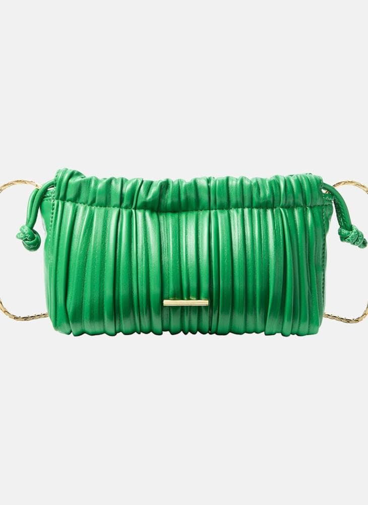 Calvin Klein Jeans Drawstring Plisse Crossbody – Casual Elegance - Image 1