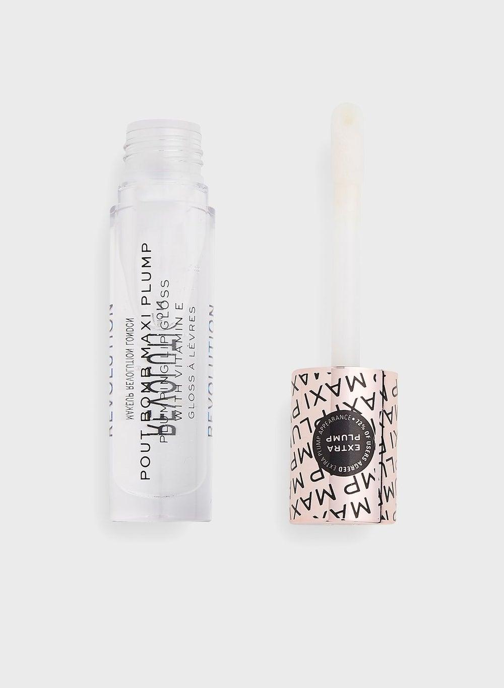 Pout Bomb Maxi Plump Lip Gloss Glaze Shine - Image 1