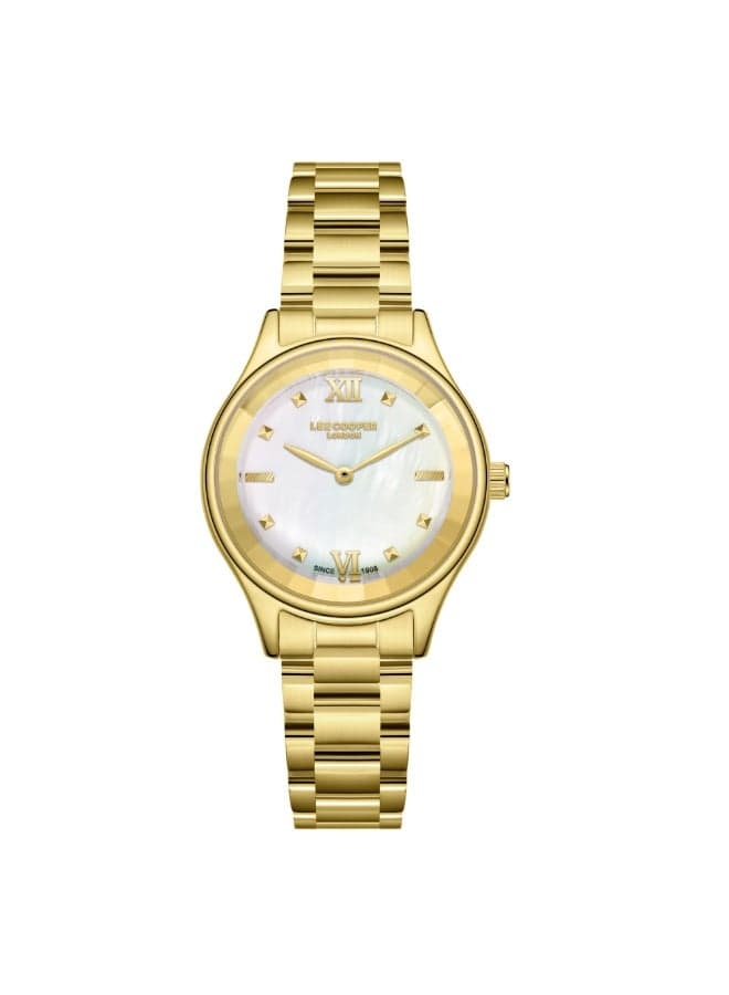 Lee Cooper Elegant Gold Analog Watch LC08157.120 for Women - Image 1