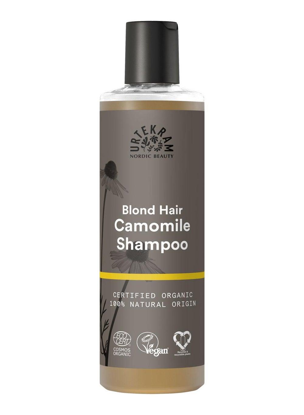 Urtekram Blonde Radiance Camomile Shampoo 250ml - Organic & Vegan - Image 1