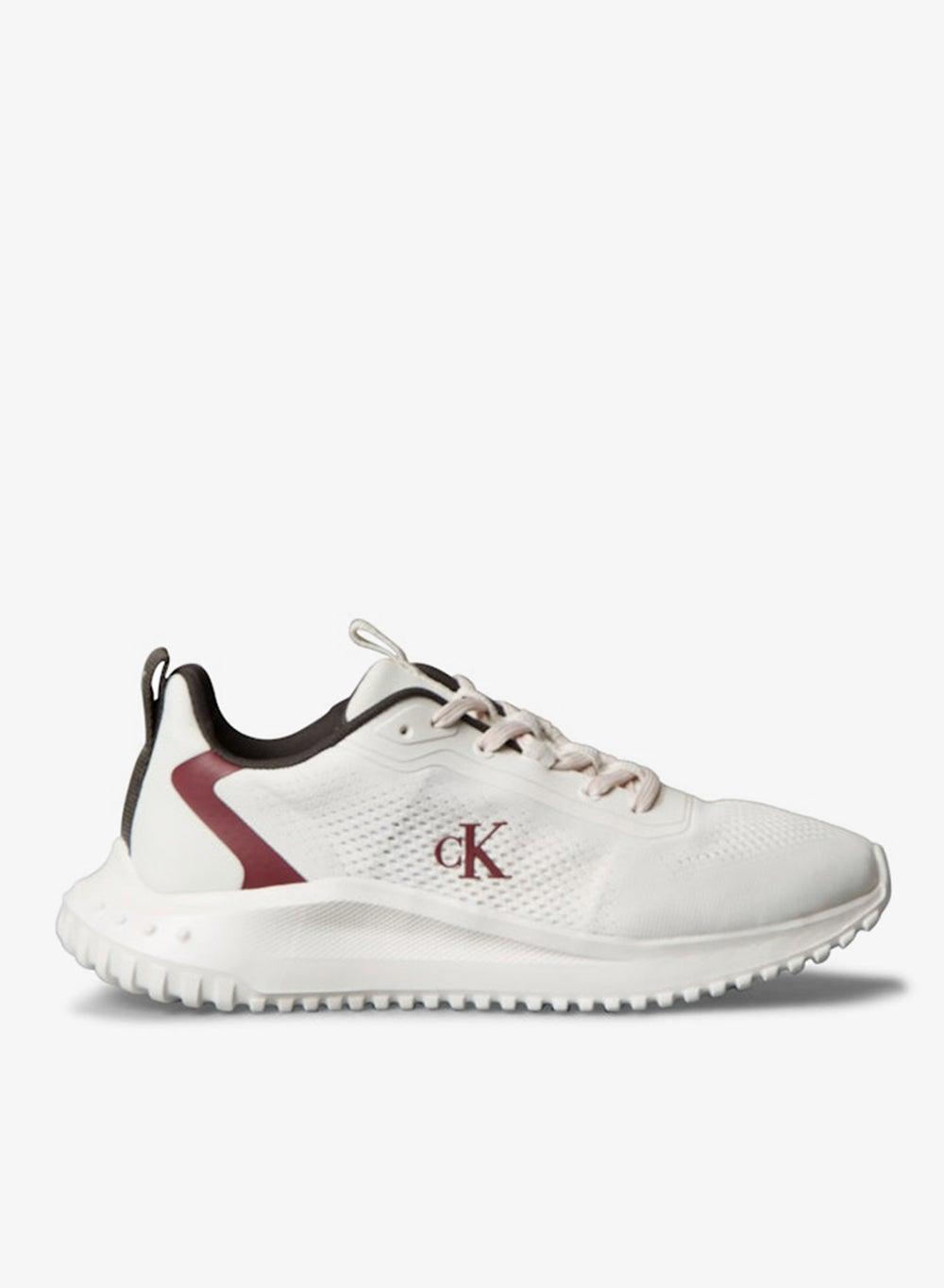 Yw0Yw019920Lg Elegant Lily White Low Top Sneakers - Image 1
