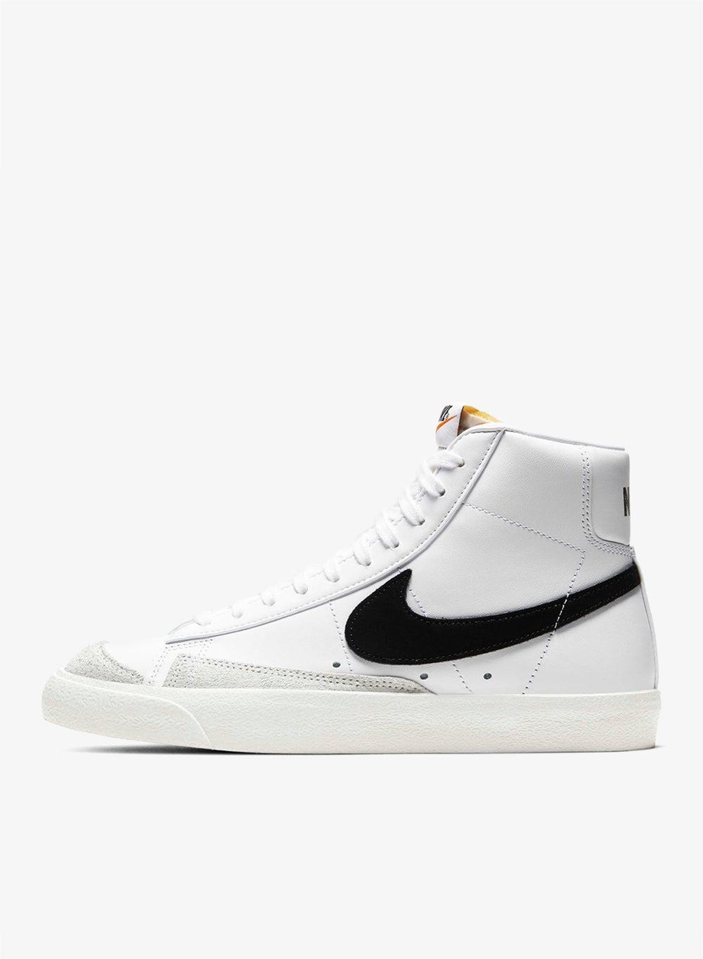 Women's Blazer Mid '77 Vintage White High-Top Sneakers - Image 1