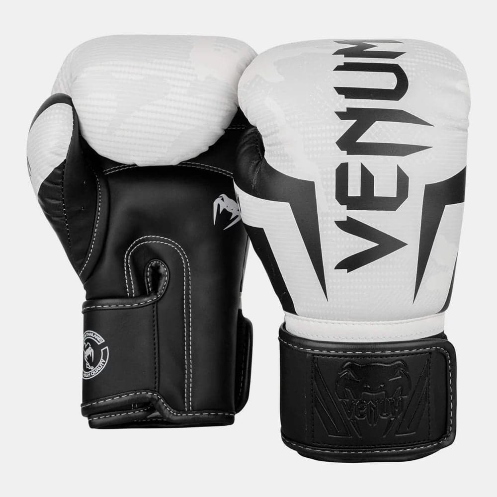 VENUM Elite Premium Semi-Leather Boxing Gloves - Image 1