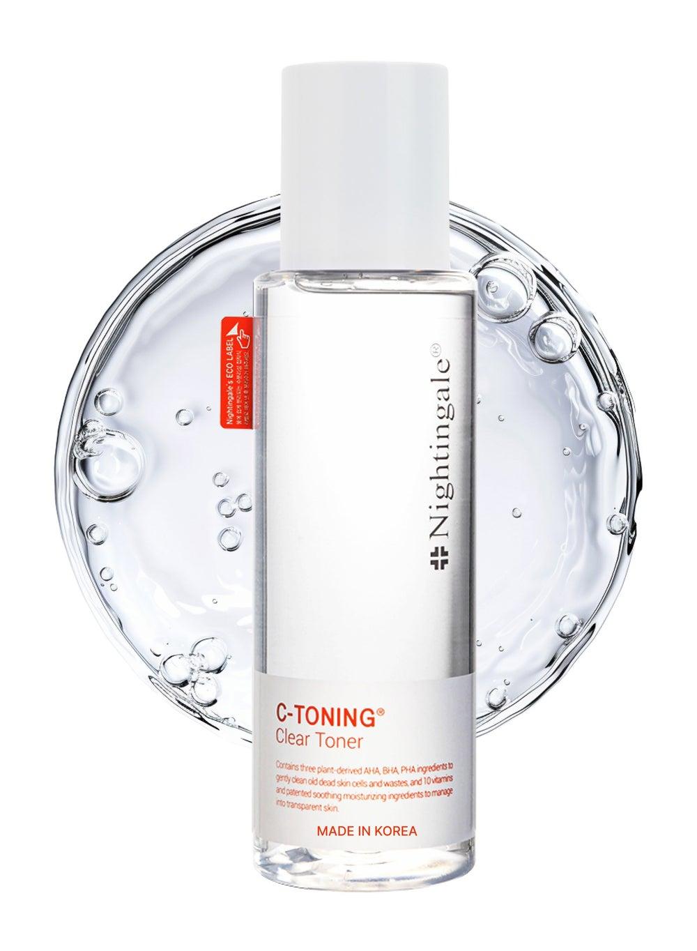 Radiant Glow Korean C-Toner, 200ml - Vitamin C & Exfoliating Acids - Image 1