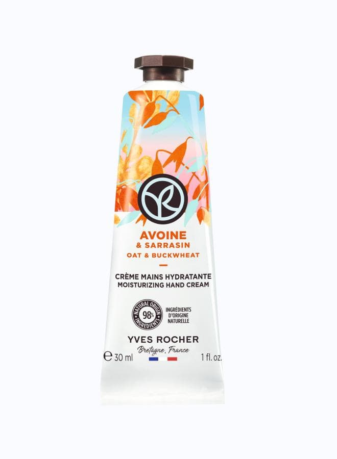 Oat Milk & Buckwheat Hand Cream 30ML - Nature's Caress - Image 1