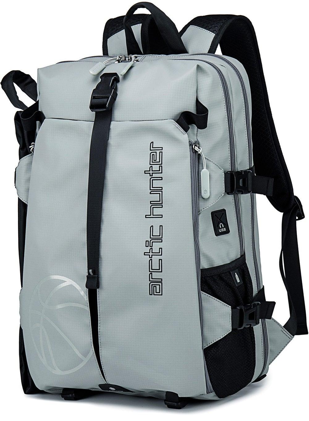 ARCTIC HUNTER Durable Sports Backpack B00391-XD Grey - Image 1