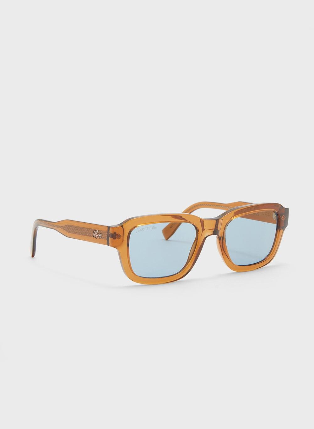 LACOSTE L6048S Men's Oval Sunglasses - Elegance Meets Comfort - Image 1
