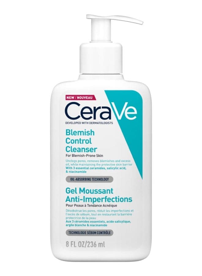 CeraVe Blemish Control 236 ML - Clear Skin Cleanser with Salicylic Acid - Image 1