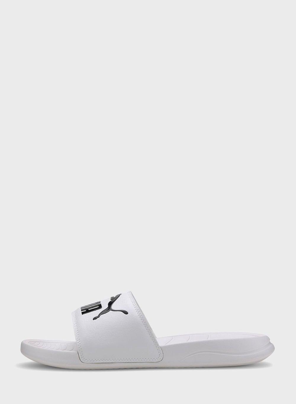 Popcat 20 Elegant Slides - PUMA White-PUMA Black - Image 1