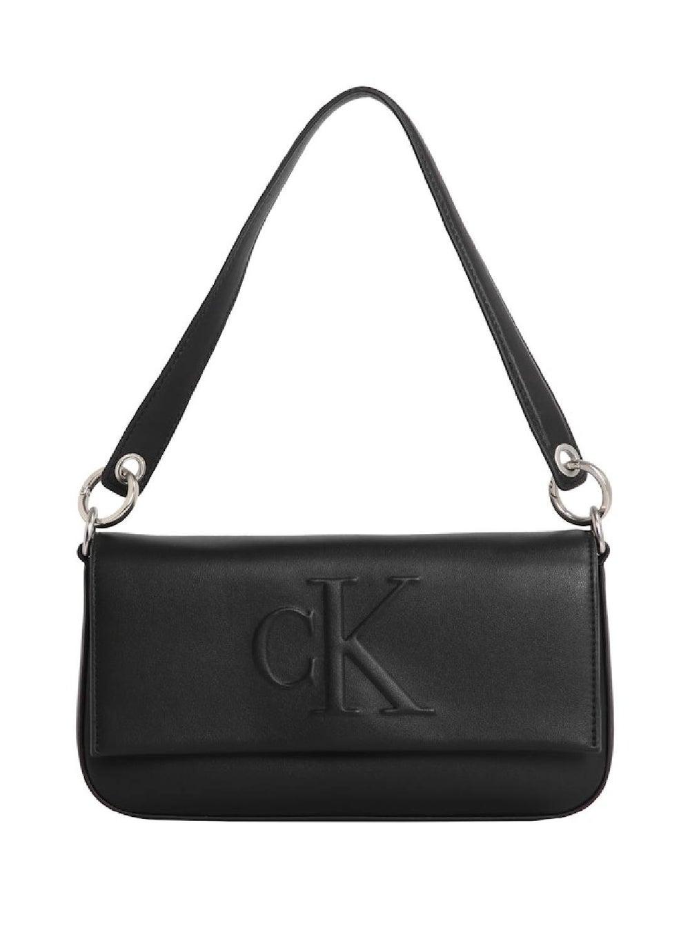 Calvin Klein Jeans Sculpted Flap Pouch – Elegance on the Go - Image 1