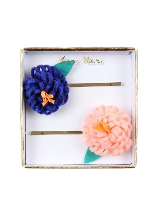 Flower Posy Hair Pins - Perfect Easter Gift - Image 1