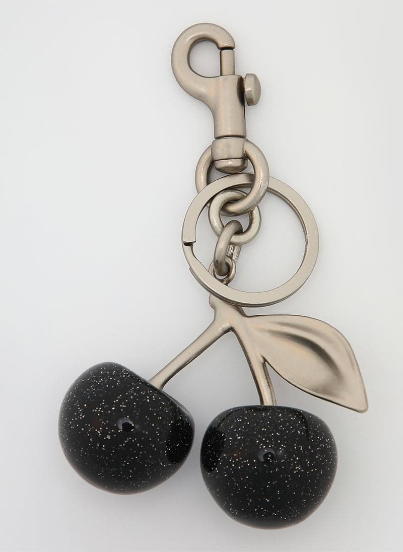 Cherry Charm Sticky Bestie: Trendy Bag Accessory - Image 1