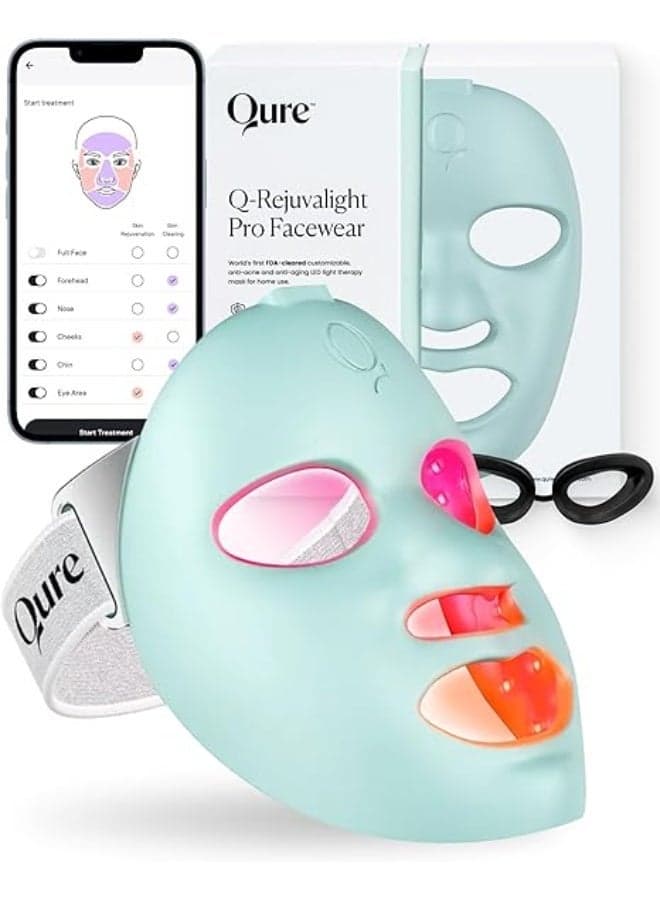 Qure LED Therapy Mask - Transformative Skincare for Radiant Skin - Image 1