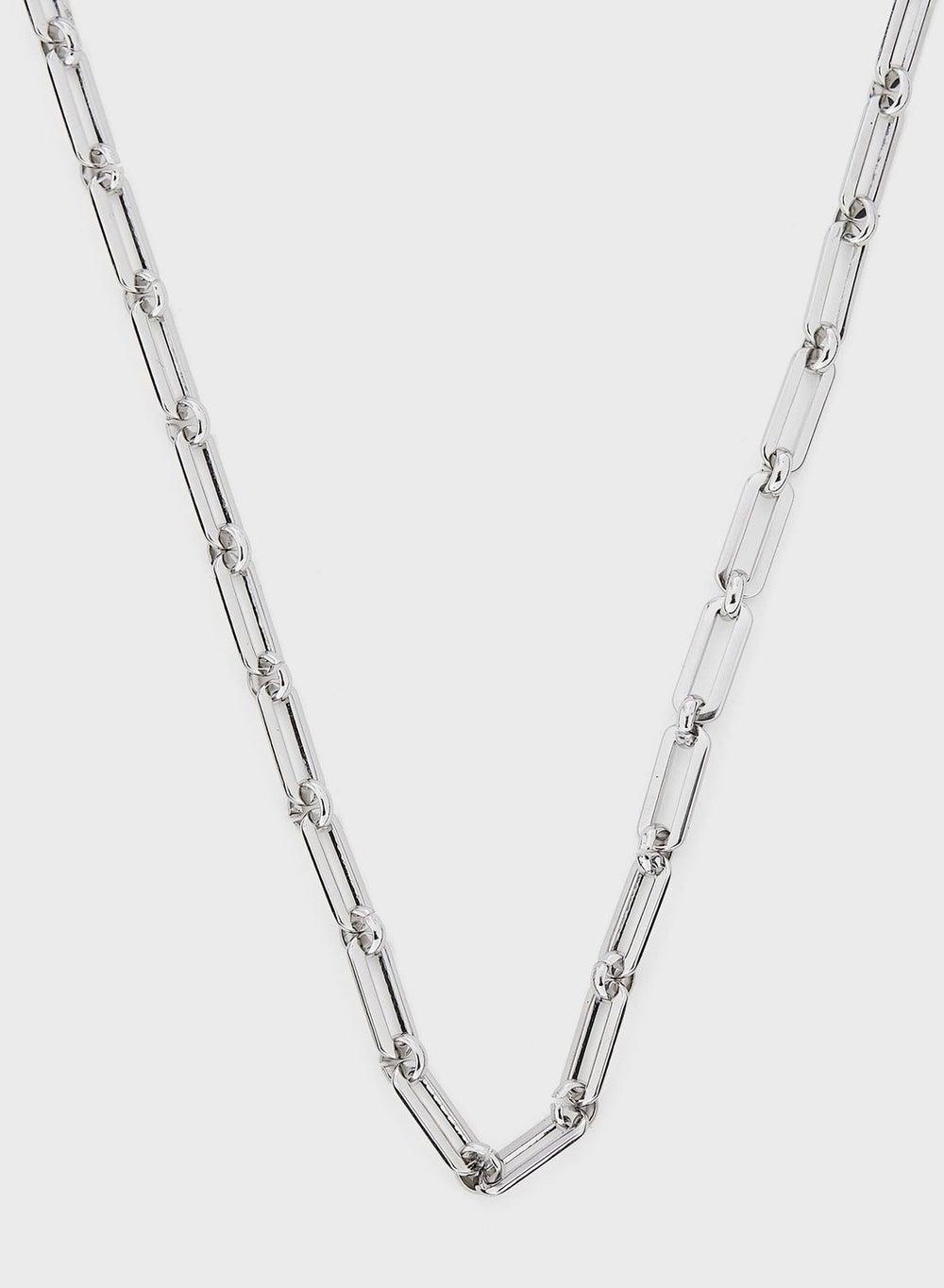 Lady Mauve EVA Paperclip Chain Necklace - Elegant Chic - Image 1