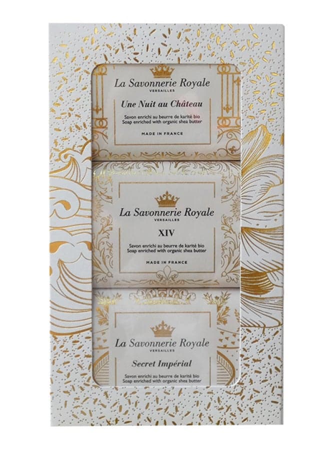 N°2 Luxurious French Shea Butter Soap Trio - Image 1