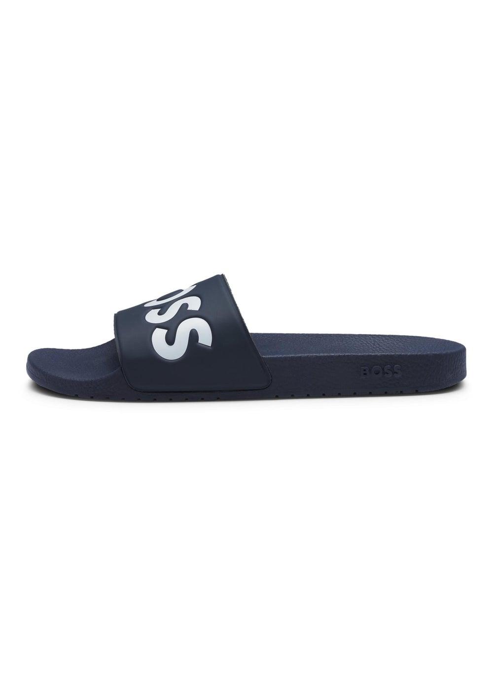 BOSS Menswear Italian Luxury Slides - Style No: 50536835405 - Image 1