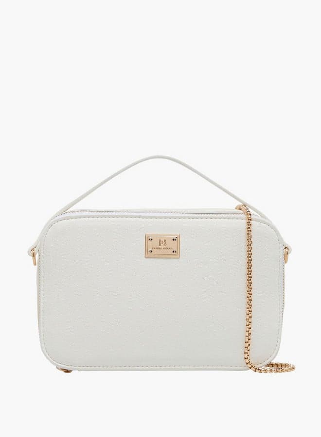 Flora Bella Textured Elegance: Women's Crossbody with Chain Strap - Image 1