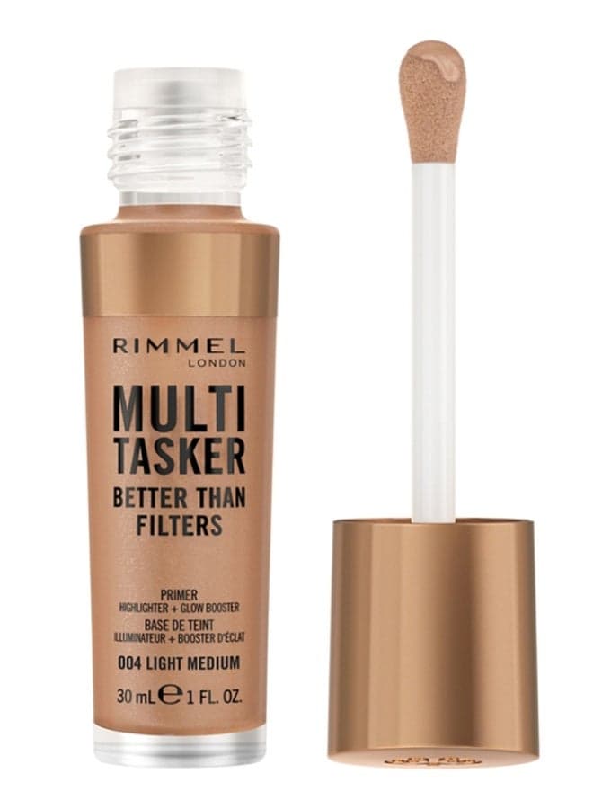 Glow Booster 3-in-1 Face Primer & Highlighter - Light Medium 004 - Image 1
