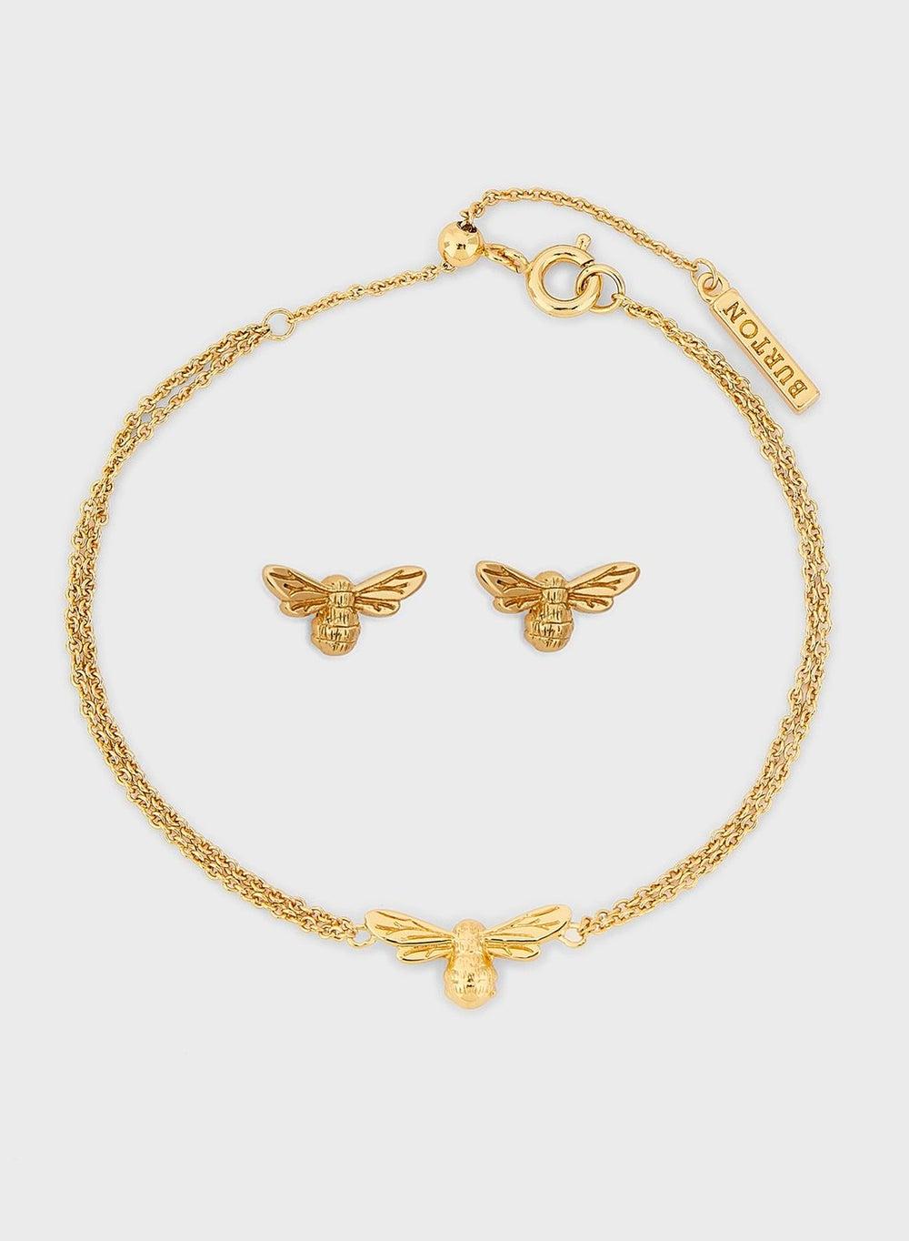 OLIVIA BURTON Lucky Bee Women's Elegant Jewelry Set - Image 1