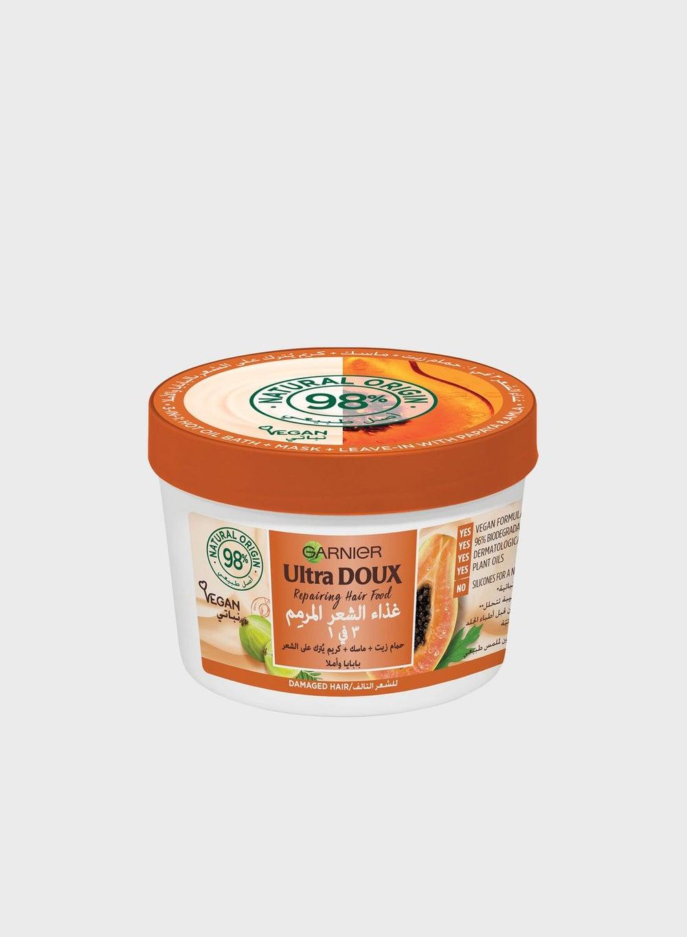 Papaya 3-in-1 Hair Food Mask for Lustrous Locks - Image 1