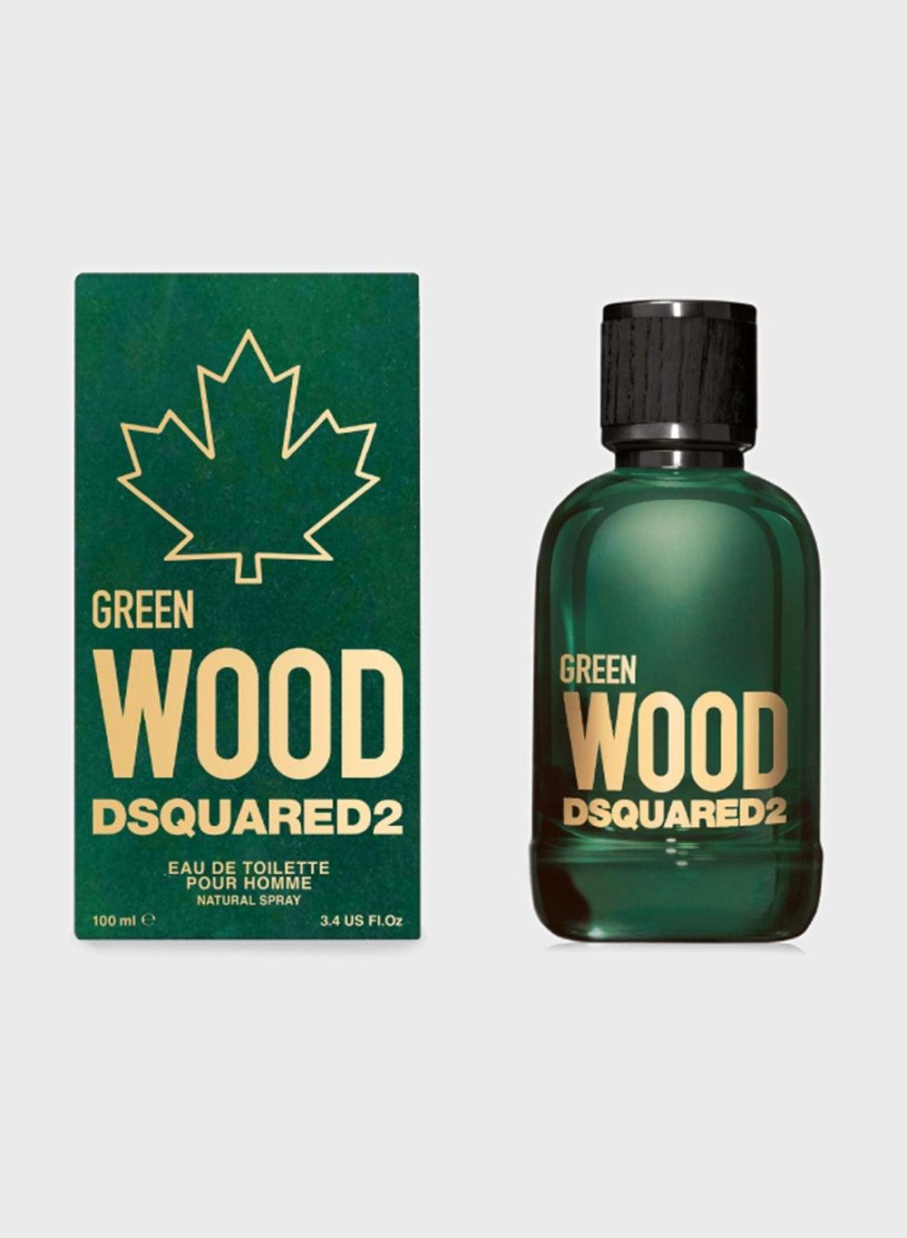 Dsquared2 Green Wood Eau De Toilette 100ml - Vigorous Essence - Image 1