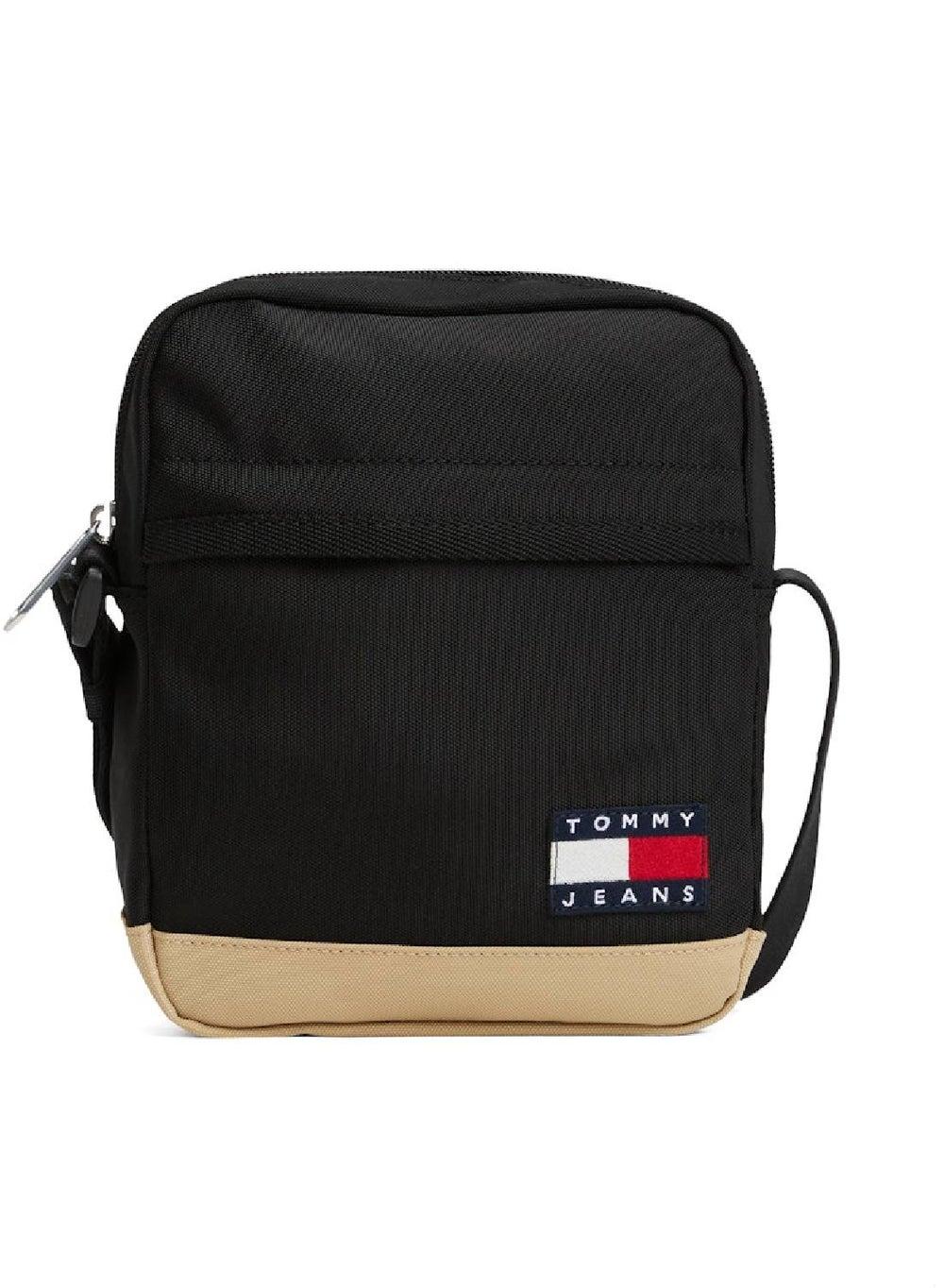 TOMMY JEANS Men's Essential Daily Black Reporter Bag - Image 1