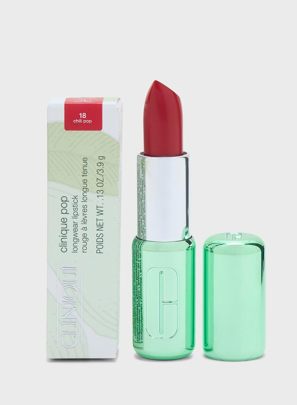 Chili Pop 18 - Luxe Matte Lipstick with Primer - Image 1