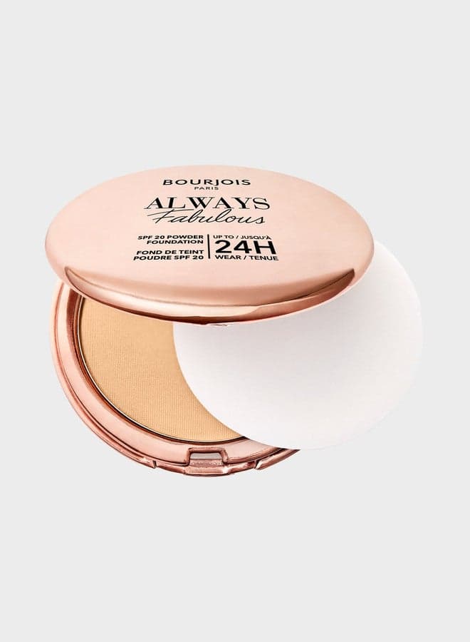 Always Fabulous 310 Beige Powder Foundation - 7G - Image 1