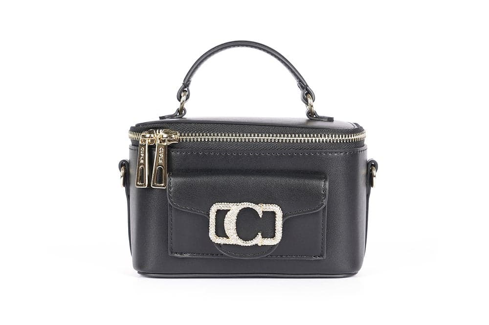 Cuple Chic Box-Shaped Crossbody Handbag for Women - Image 1