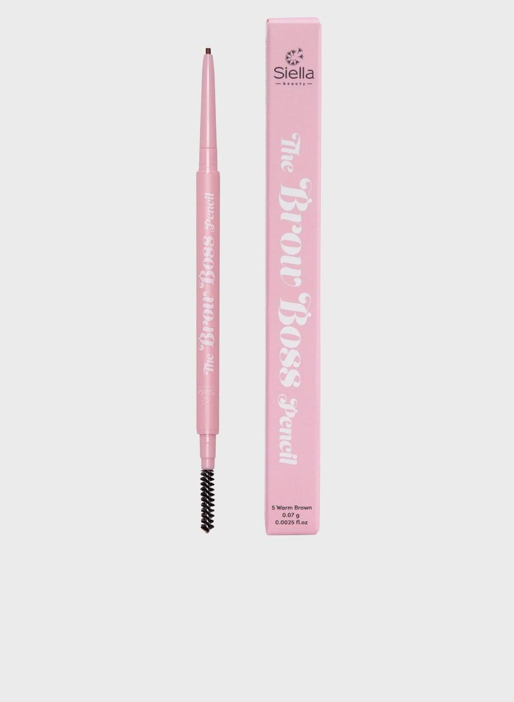 Brow Boss 5 Warm Brown Precision Pencil - Image 1