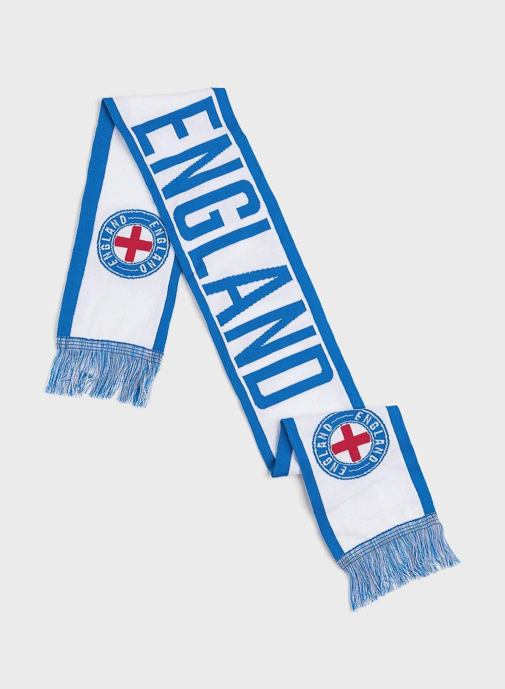 H&M England Men's Football Scarf - Elegant Game-Day Style - Image 1