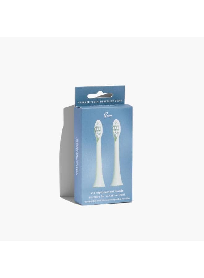 Mint Freshness Gem Electric Toothbrush Heads - Image 1