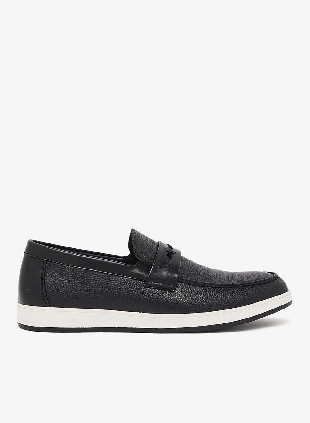 L668 Black Casual Loafers - Elegance Meets Comfort - Image 1