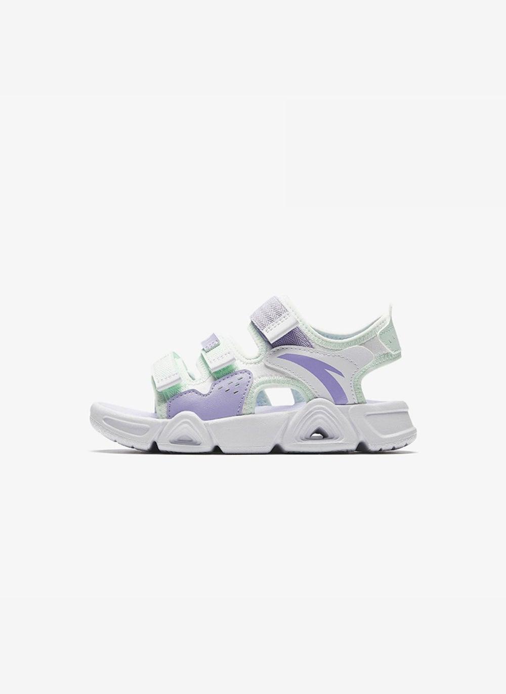 A22529926 1 White/Purple Beach Sandals for Style and Comfort - Image 1