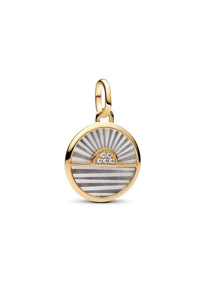 PANDORA Sunrise Medallion Charm - Elegance Redefined - Image 1