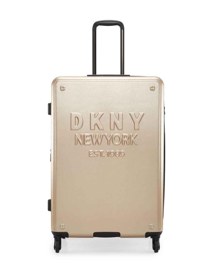 DKNY Champagne New Yorker Ultra Lightweight Spinner Luggage - Image 1