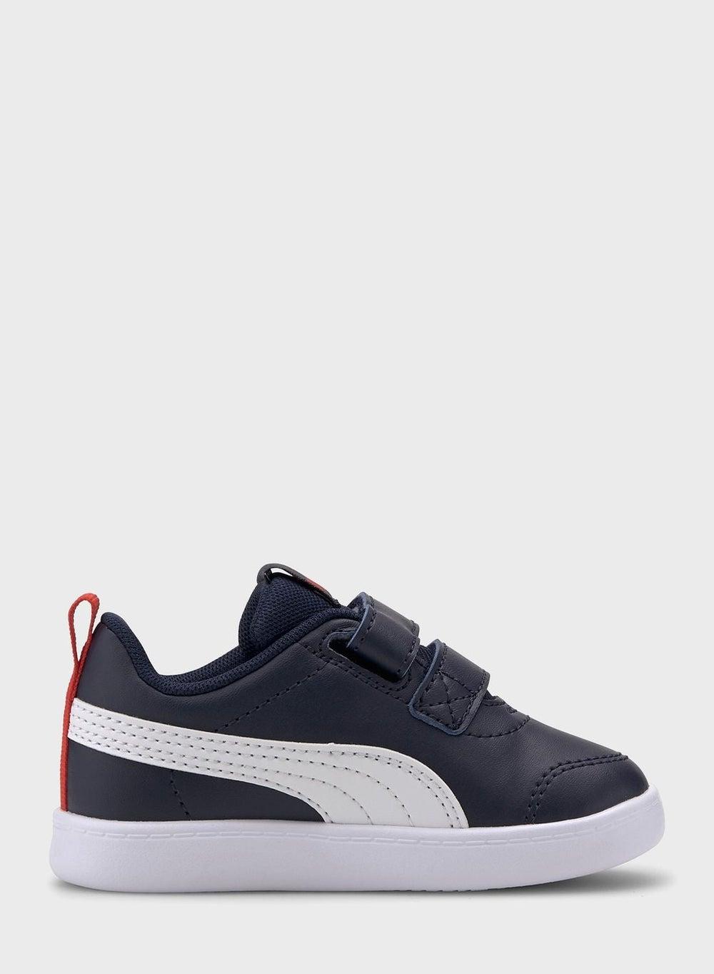 Courtflex V2 37154401 - Navy Lifestyle Sneakers for Kids - Image 1