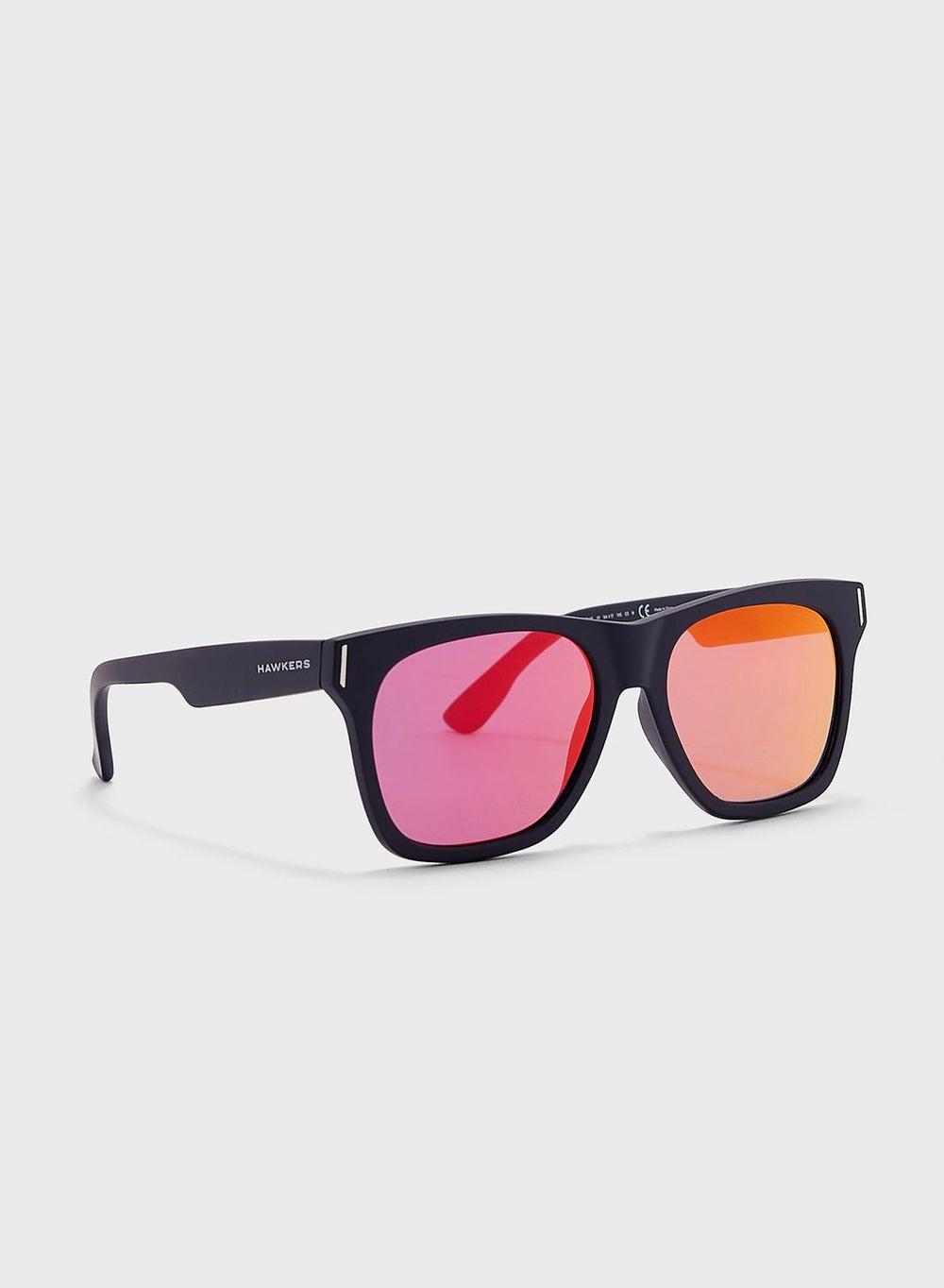 HAWKERS Carbon Black Wayfarer Sunglasses for Women - Image 1