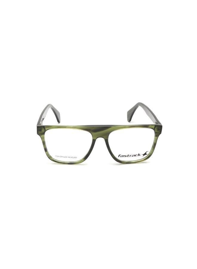 Fastrack Green Square Rimmed Eyeglasses - Vision in Vogue - Image 1